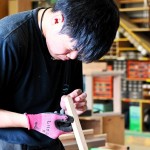 受発注センターに仲間入りした戸河くん。